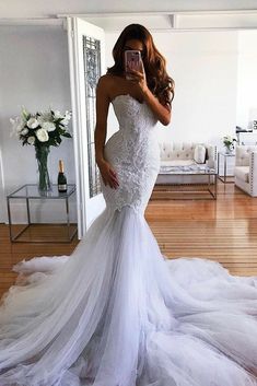 Tipos de vestido de noiva: Sereia